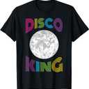 Disco King 70's Seventies Costume T-Shirt Men Boys T-Shirt, L