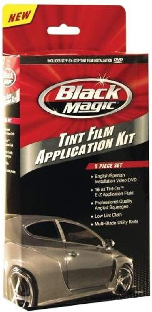 Custom Accessories Black Magic 5079032 5-Piece Tint Film Application Kit, Regular