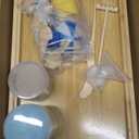 Zen Garden Kit for Desk - Premium Beautiful Japanese Mini Beach Zen Sand Garden Box Decor Set for Home, Office with Bamboo Tray, Sand, Tools, Shark, Ship - Desktop Meditation, Accessories Zen Gifts