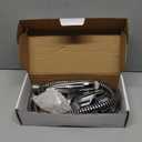 KAIYING Chrome High Pressure Handheld Shower Head with ON/OFF Pause Switch, 3 Spray Modes Shower Wand with Shut Off Button, Removable Camper Shower Head with Hose and Adjustable Angle Bracket