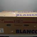 BLANCO, White 522429 PRECIS SILGRANIT Single Bowl Undermount Kitchen Sink