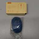 seenda Wireless Mouse, 2.4G Noiseless Mouse with USB Receiver Portable Computer Mice for PC, Tablet, Laptop, Notebook - Blue & Black