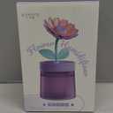 Cute Flower Mini Humidifier, 260ml Gardenia Desktop Humidifiers for Bedroom, Portable Small Cool Mist Humidification for Home, Baby Nursery, Office & Indoor Plants, USB Powered (Green)