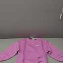 Nike Girls' Sportswear Club Fleece Oversized Sweatshirt (Small, Light Magenta/Light Magenta/White)