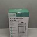 Bottle Sterilizer and Dryer, Compact Electric Steam Baby Bottle Sterilizer (Esterilizador de Biberones), Bottle Sanitizer for Baby Bottles, Pacifiers, Pump Parts Blue