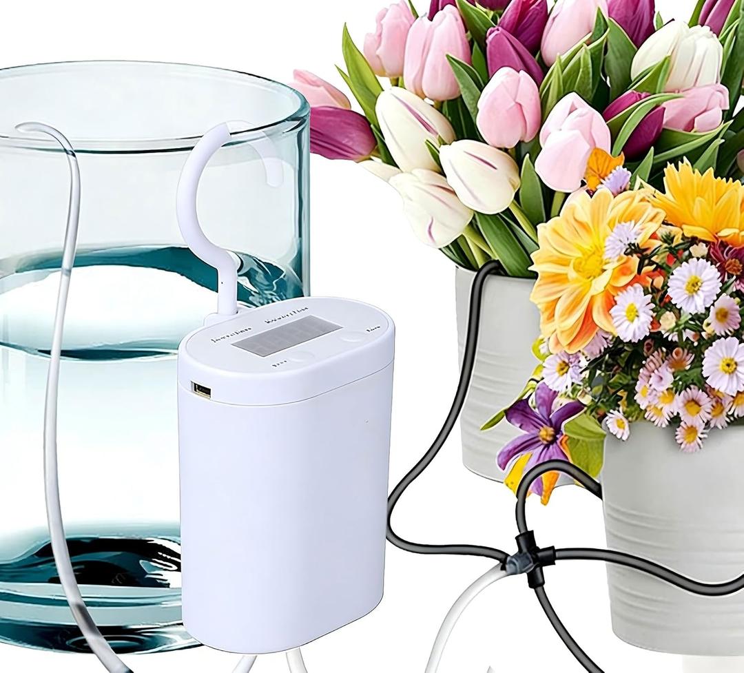 Automatic Watering Device for Plants, Multi-Container Simultaneous Water Supply System, Water Up to 16 Potted Plants, Indoor Watering System for Plants