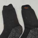 35 BELOW Thermal Insulated 1 or 3 Pk Socks for Men and Women, Designed with Soft Aluminized Loops to Keep Feet Warm and Cozy (Large, 1 Pair (Black))