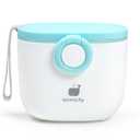 Termichy Baby Formula Dispenser, Portable Milk Powder Dispenser Container with Carry Handle and Scoop for Travel Outdoor Activities with Baby Infant, 8.8OZ, 0.55LB, 250g, 500ml (Baby Blue)