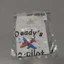 Loveternal Neutral Baby Girls Boys Cotton Romper Cute Saying Newborn Clothes 0-12 Months (White)