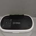 35W Ultrasonic Jewelry Cleaner, 45KHz Retainer Cleaner for Jewelry, 5 Timer & 3 Power Modes, Eyeglasses, Rings, Watch Strap, Dentures - 20oz, 304 Stainless Steel Tank, Quiet <38dB (White)