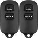 Key Fob Replacement for 2001-06 Toyota Highlander/ 00-06 Celica Echo/ 00-03 Prius/ 01-04 RAV4/ 04-06 Tundra/ 99-09 4Runner/ 2004-2007 xB Remote Control,HYQ12BBX HYQ12BAN,2Pcs
