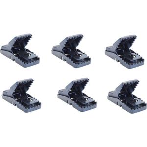 Trapper Mini T-rex Easy Set Mouse Snap Trap 6 Traps BELL-1044