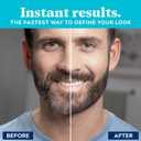 Just for Men 1-Day Beard & Brow Color, Temporary Color for Beard and Eyebrows, For a Fuller, Well-Defined Look, Up to 30 Applications, Dark Brown