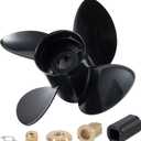 YOUNG PROPS 14 X 17 Replace OEM#48-8M0084494 Outboard Boat Propeller for Mercury Engine 135-300HP 2 & 4-Stroke & Mercruiser Sterndrives Alpha/Bravo One,4-Blade Aluminum 14dia x17 Pitch Boat Propeller