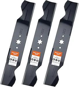 CUB CADET 942-0677B 18.5" High Lift Blades 3-Pack GT1054 GT1554 RZT54 54" Decks