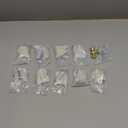 Asidrama 10 Pack Gold Kitchen Cabinet Knobs Dresser Knobs Cabinet Hardware Zinc for Dresser Drawers