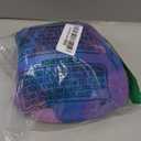 SOLY HUX Women's Tie Dye Cowl Neck Split Hem Bodycon Cami Dress Backless Long Dresses (Blue Purple Multi)