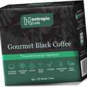 Brain Boosting Mushroom Coffee Lions Mane, Ginkgo Biloba, Ashwagandha, L-Theanine, Choline Focus & Mood Support 20 Servings, Best By 23/12/26