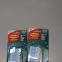 Command Medium & Large Water-Resistant Adhesive Refill Strips, Re-Hang Medium & Large Bath Hooks or Caddies, 6 packs (12 Medium Strips and 24 Large Strips total), BATH22-ES