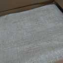 Valenrug 9x12 Area Rug, High Low Pile Washable Rugs for Living Room Grey