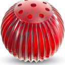 Pet Qwerks Blinky Babble Ball - Flashing Interactive Chew Dog Toy - Medium