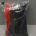 knowfashionstyle Womens Jeans High Waisted Wide Leg Patchwork Stripes Stretchy Jean Color Block Straight Trendy Demin Pants (Small, 1- Black Red)