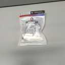 KOREDA Compatible with Samsung Galaxy Buds 3 Case & Galaxy Buds 3 Pro Case with Cleaner Kit, Military TPU Shockproof Protective Hard Cover with Secure Lock for Men (White)