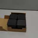 Bed Risers Furniture Risers Heavy-Duty Rectangular Adjustable Block Lift to 3 inches and 4.3 inches Desk, Sofa, Chair Legs, Refrigerator, Washing Machine Support up to 4000 pounds (2 layer(3inches), Black-square-4 Pack)