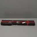 Slicing Carving Knife, 12" Brisket Knife, Ergonomic Handle Design, for Cutting BBQ Turkey Ham Rib Roast Beef with Sharpener. (Curved Smooth Handle)