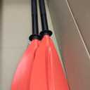 OCEANBROAD Kayak Paddle 86in/218cm, 90.5in/230cm, 95in/241cm Alloy Shaft Kayaking Boating Canoeing Oar with Paddle Leash