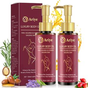 Body Firming Oil Glow-Remedy body oil for women,Body Oil After Shower Tightening&Hydrating Treatment for Arms,Legs,Stomach&Body,Natural Firming Oil for Dry Skin,Non-Greasy Body Serum-(4.06 Oz)-2pcs