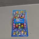 BrightWorks Kids Suction Cup Toothbrushes (10-Pack), Soft Bristles, with Bonus Fun Monster Stickers. Childrens Size, Vibrant, Multiple Colors