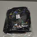 Halloween Ring Toss Game Set, 5Pcs Inflatable Witch Hats with 10Pcs Colorful Plastic Rings and Air Pump for Halloween Party Games Super Fun Indoor Outdoor Party Supplies