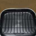 Hybrid Stainless Steel Nonstick Roasting Pan with Rack, 18x15"