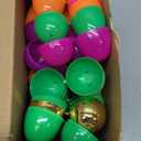 PIONJOY [6 Golden Eggs] 100 PCS 2.4" Fillable Plastic Easter Eggs Empty Easter Eggs Colorful Plastic Eggs Bulks for Kids Teens Boys Girls Easter Basket Stuffers Hunt Easter Party Favor