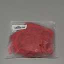 Lilosy Sexy Underwire Push Up Scallop Floral Lace Sheer Lingerie Set for Women Bra and Panty 2 Piece (Medium, Bright Red)