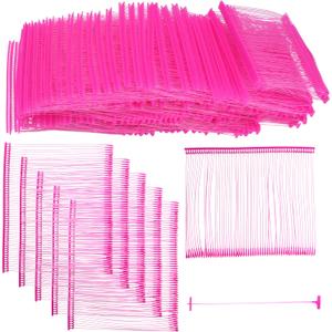 Pink Tagging Gun Fasteners 3 Inch  Standard Regular Tagging Barb Fasteners Lot of 5000 Gun Barbs Box Not Jam, Clothing Tag Attachments for All Price Refill Fastener Tags Tagger with Clothes