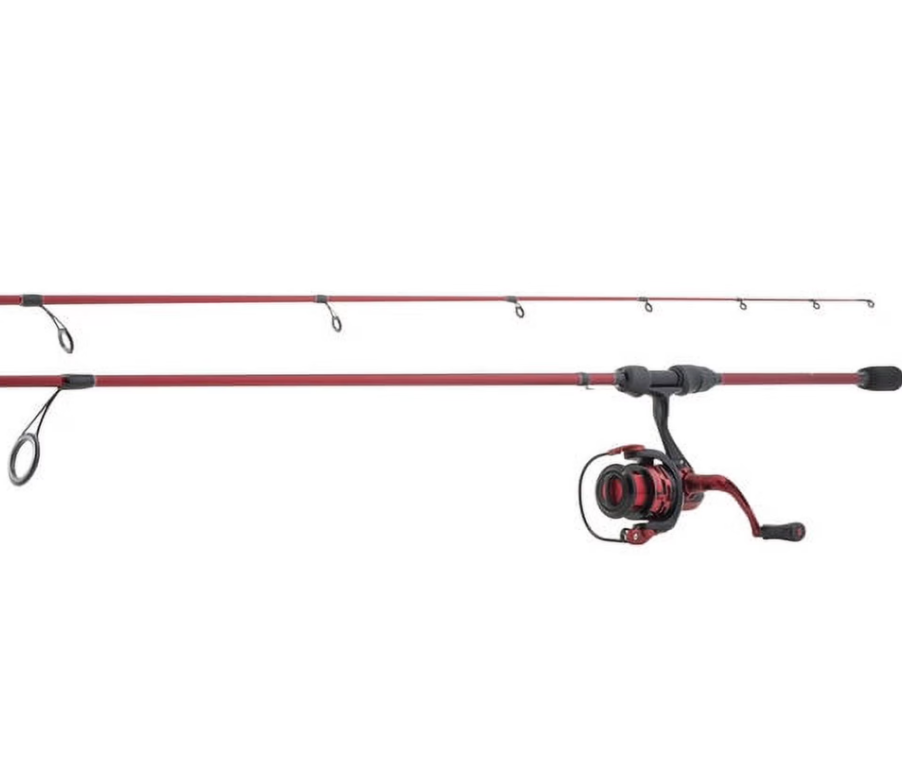 Matzuo America Fiberglass and Graphite Spinning Fishing Rod & Reel Combo