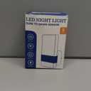 L LOHAS LED Night Light, 2 Pack 3CCT Night Lights Plug Into Wall, 2000K/3000K/5000K Adjustable Color Temperature Nightlight, Dusk to Dawn Sensor Dimmable Nightlights for Bathroom, Hallway, Gift