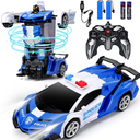 Dolanus Remote Control Car - Transform Robot RC Cars Contains All Batteries: One-Button Deformation and 360 Degree Rotating Drifting, Present Christmas Birthday Gift for Boys/Girls