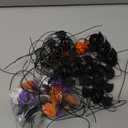 124 Pcs Halloween Party Favors Bulk - 50 LED Rings and 12 Light Up Necklaces with 62 Glow Sticks- Halloween Glow in the Dark Party Supplies Toy Gifts, Goodies Bag Fillers, Party Favors for Boys Girls