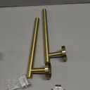 Brushed Gold Towel Bar, 18 Inch Towel Racks for Bathroom Wall Mounted, Thicken SUS304 Stainless Steel Heavy Duty Hand Towel Holder Organizer, Bathroom Accessories, Total Length 20.5 Inch