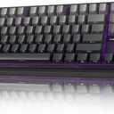 AULA F87 Pro Wireless Mechanical Keyboard, Tri-Mode BT5.0/2.4GHz/USB-C Hot Swappable Custom Keyboard, Pre-lubed Switches, Side Printed PBT Keycaps, 75% TKL RGB Backlit Gaming Keyboards