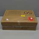 Amazon Basics Male Dog Diapers, Super Absorbent Disposable Wrap with Leak-Proof Protection, Wetness Indicator, Secure Fit, Breathable, Medium, 50 Count