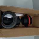 KOHLER 3" Toilet Flush Valve Kit, Black, Compatible with Kohler Wellworth toilets, 3" Canister with a 3" Outlet, GENUINE PART 1069722