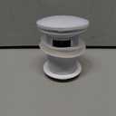 FerdY Pop-up Drain for Freestanding Bathtub, White Finish, cUPC Certification, Freestanding Bathtub Drain Stopper