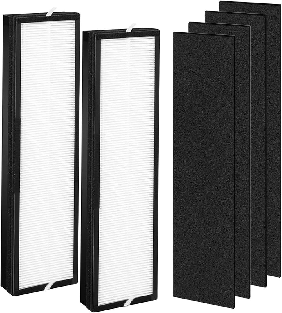 2 Packs HFD320 Replacement Filter Compatible with Honeywell Air Genius 3,4,5,6 Series Air Purifiers-Models HFD300, HFD310, HFD320,HFD360,HFD314, HFD323CV1, HFD323-TGT,HFD324 2+4