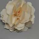 Camellias Flower Hair Clip and Brooch Pin 1 PCS(Cream) (A74)