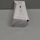 Essentra Home White Marble Soap Dispenser with Black Pump, Refillable Liquid Soap Dispenser for Bathroom & Kitchen. 16 Oz. Capacity.