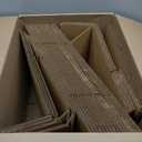 Box USA Shipping Boxes 17"L x 6"W x 6"H 25-Pack Long Corrugated Boxes for Moving, Shipping, Mailing, Packing, Packaging and Storage